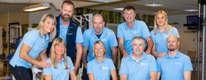 Personal på Skövde rehabcenter
